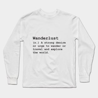 Wanderlust Long Sleeve T-Shirt